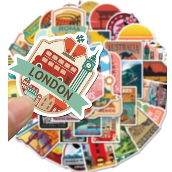 Landmark/World Cities Stickers - Picture 2 of 4
